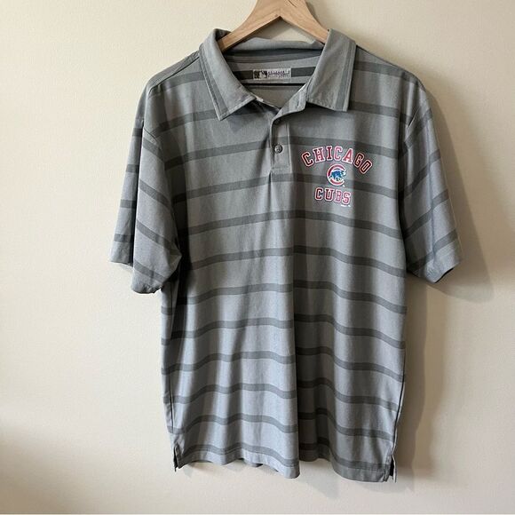 Chicago Cubs MLB stripe polo - Picture 1 of 9